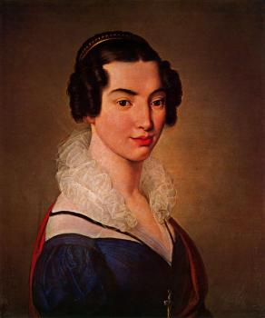 Francesco Hayez : Portrait of Antonietta Vitali Sola